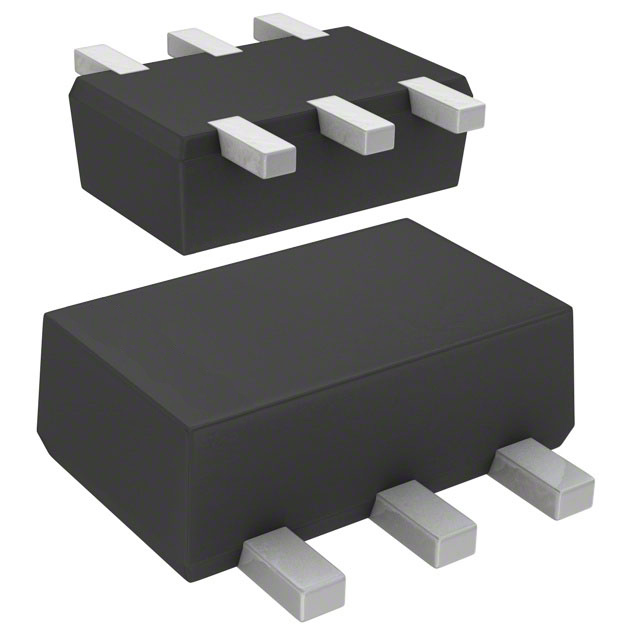 DMC566060R TRANS PREBIAS DUAL NPN SMINI6
